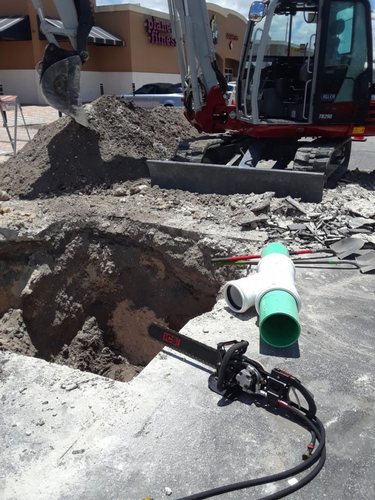 New sewer service Miami Dade County Florida Pipeline Company